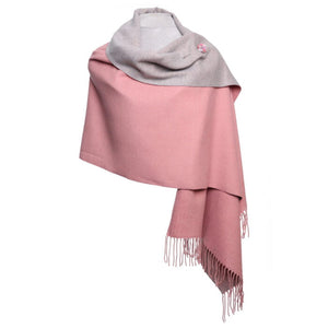 Cosy Double Sided Fringed Pashmina