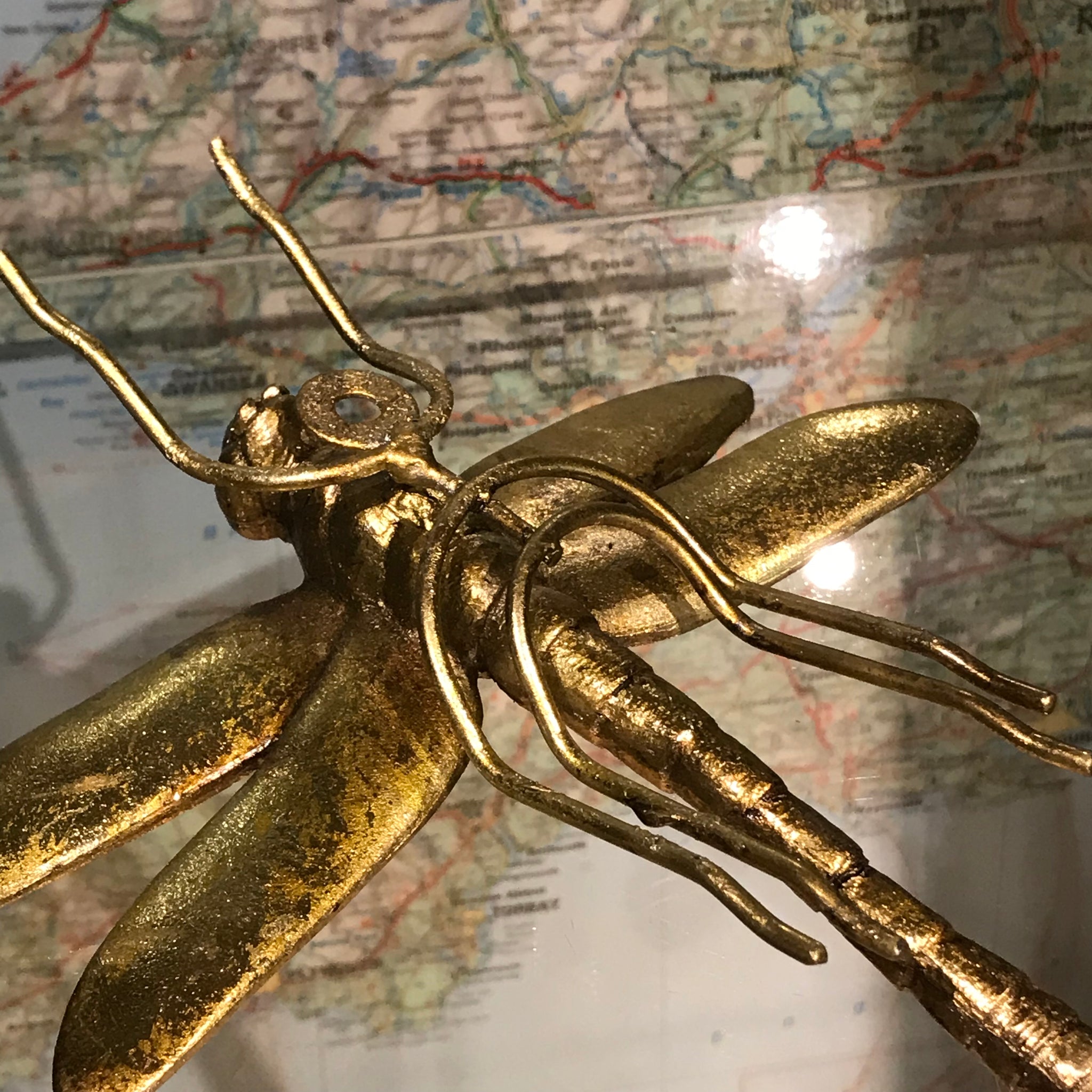 Dragonfly wall hanger