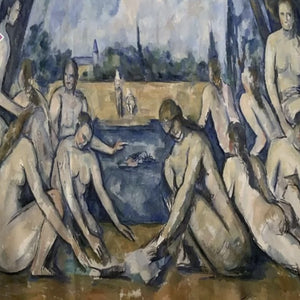 Scarf - The Bathers by Cezanne
