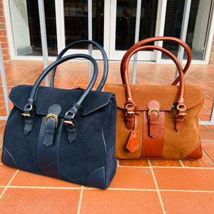 Leather & Suede Handbag