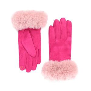 Gloves - With Faux Fur Cuff