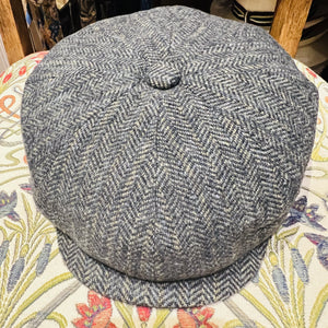 Wool Baker Boy Eight Panel Cap