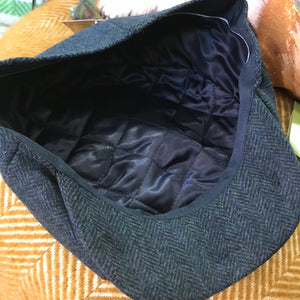 Gatsby herringbone baker boy cap