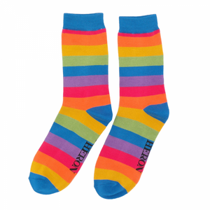 Mr Heron Mens Socks - Thick Stripes