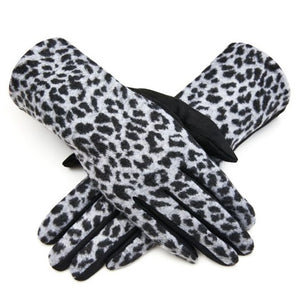 Gloves - Faux Animal Print