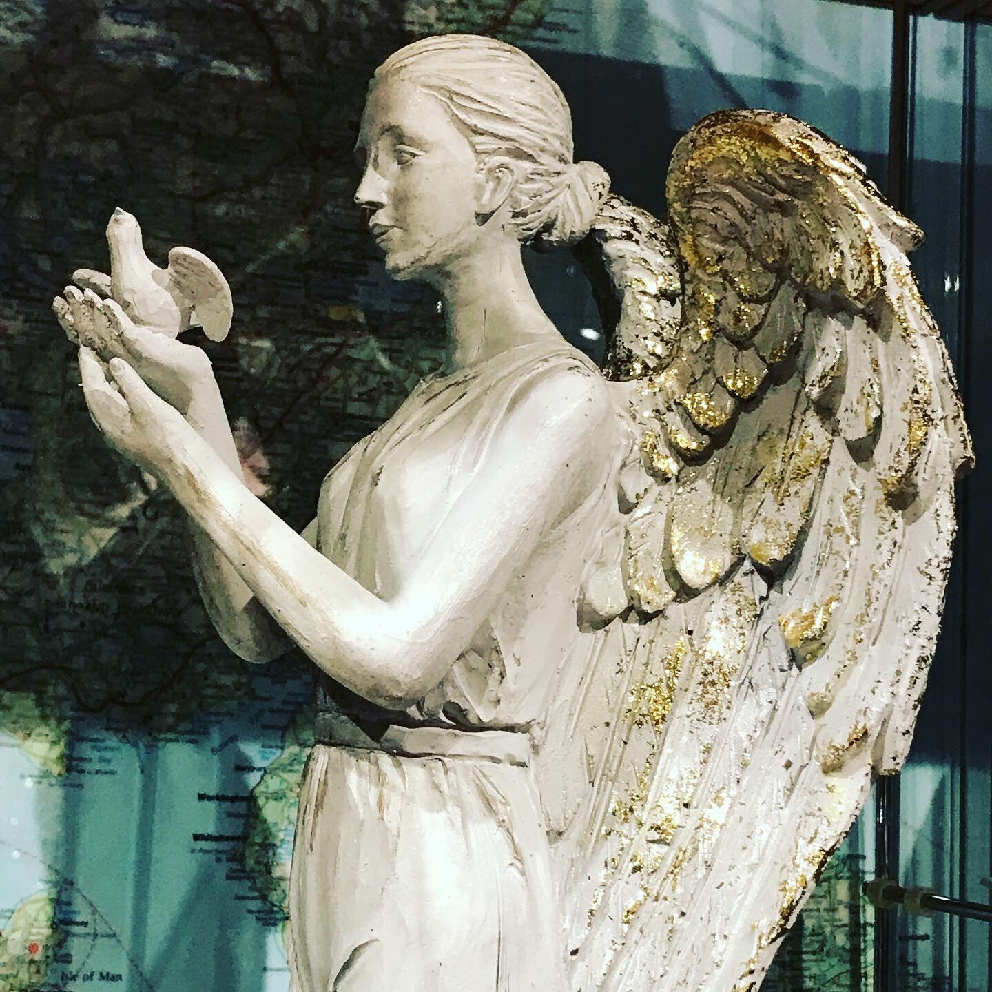 Decorative Angel With Dove