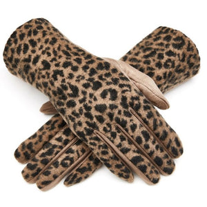 Gloves - Faux Animal Print