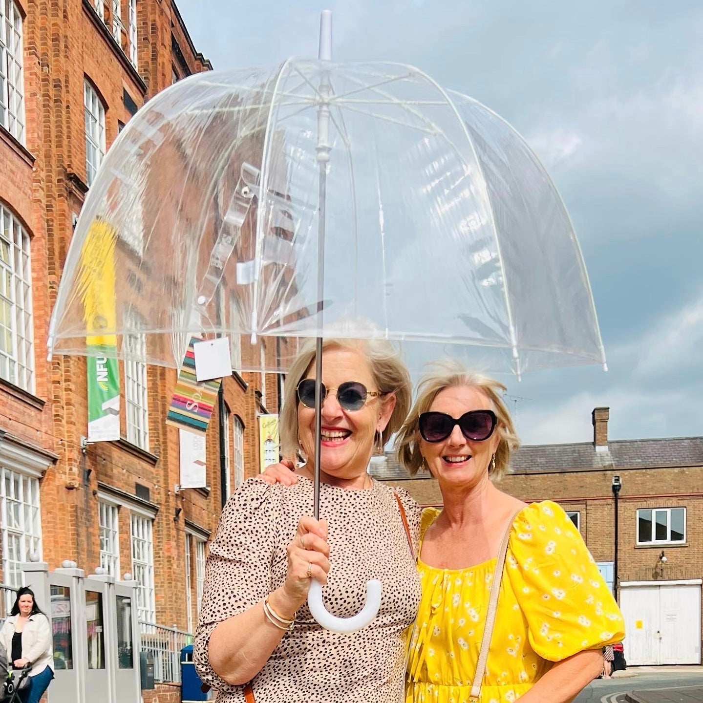 Clear Vinyl Dome Umbrella