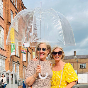 Clear Vinyl Dome Umbrella