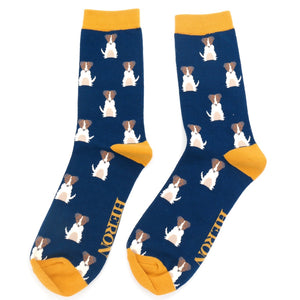 Mr Heron Mens Socks - Mini Jack Russells