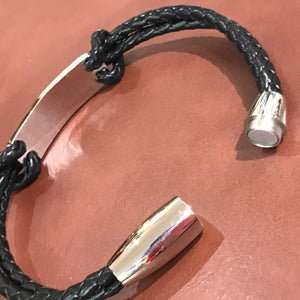 Leather bracelet