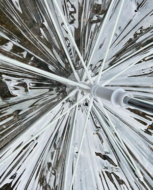 Clear Vinyl Dome Umbrella