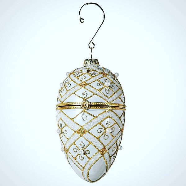 Faberge style egg decoration