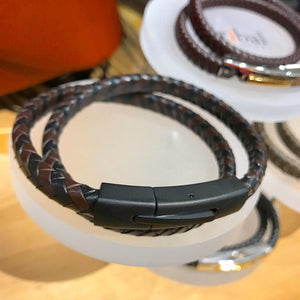 Leather bracelet