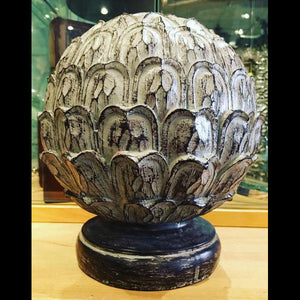 Decorative Artichoke Ball on Stand