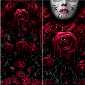 Face wrap Blood Rose