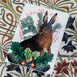 Card - Festive Hare