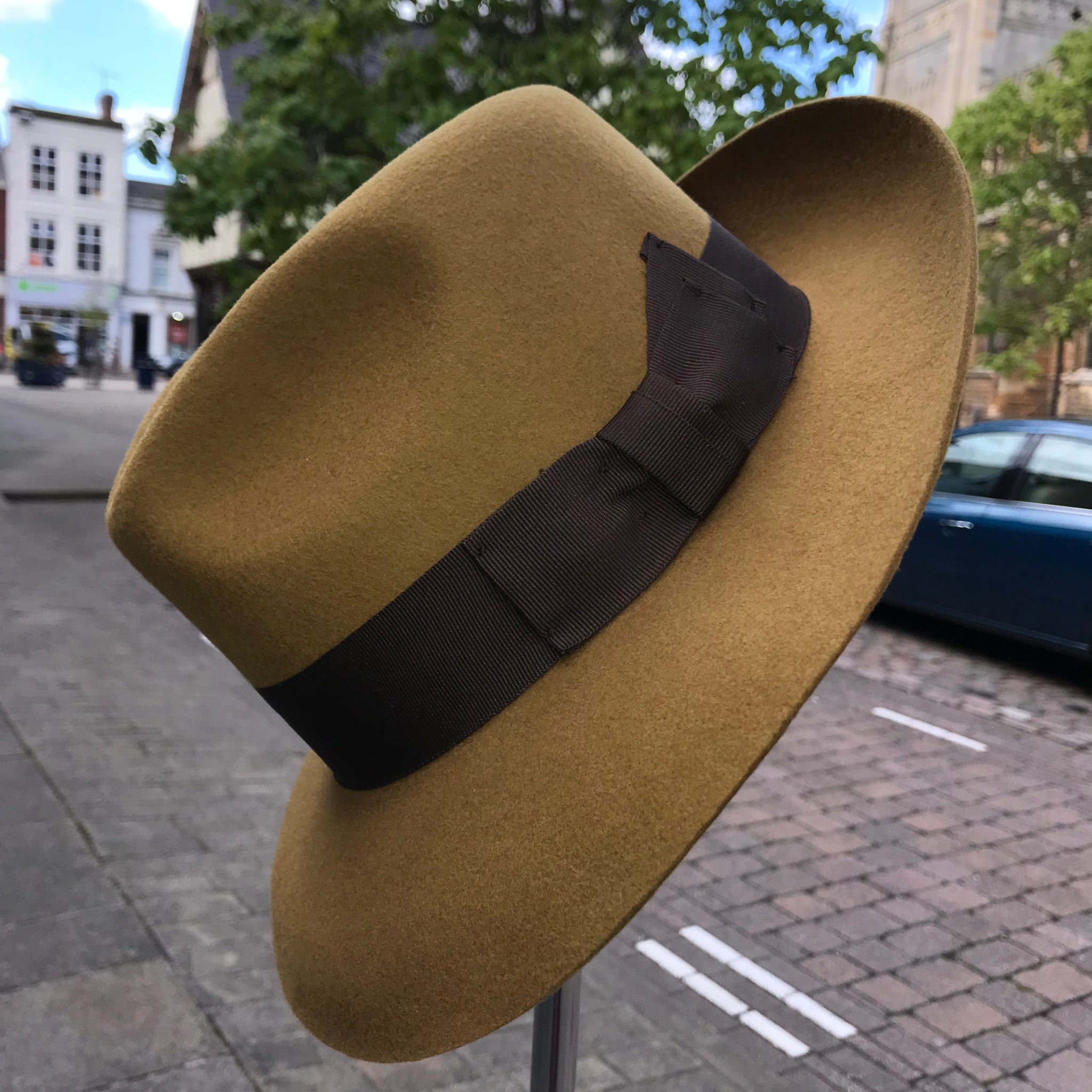 Wool Mayfair fedora hat