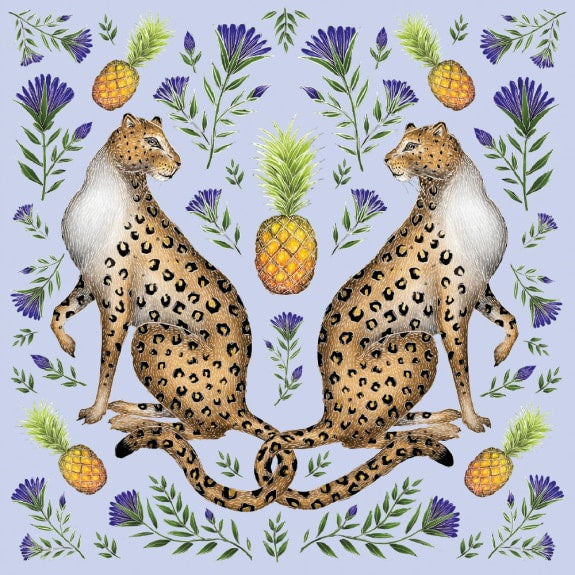 Card - Leopards and Pineapples
