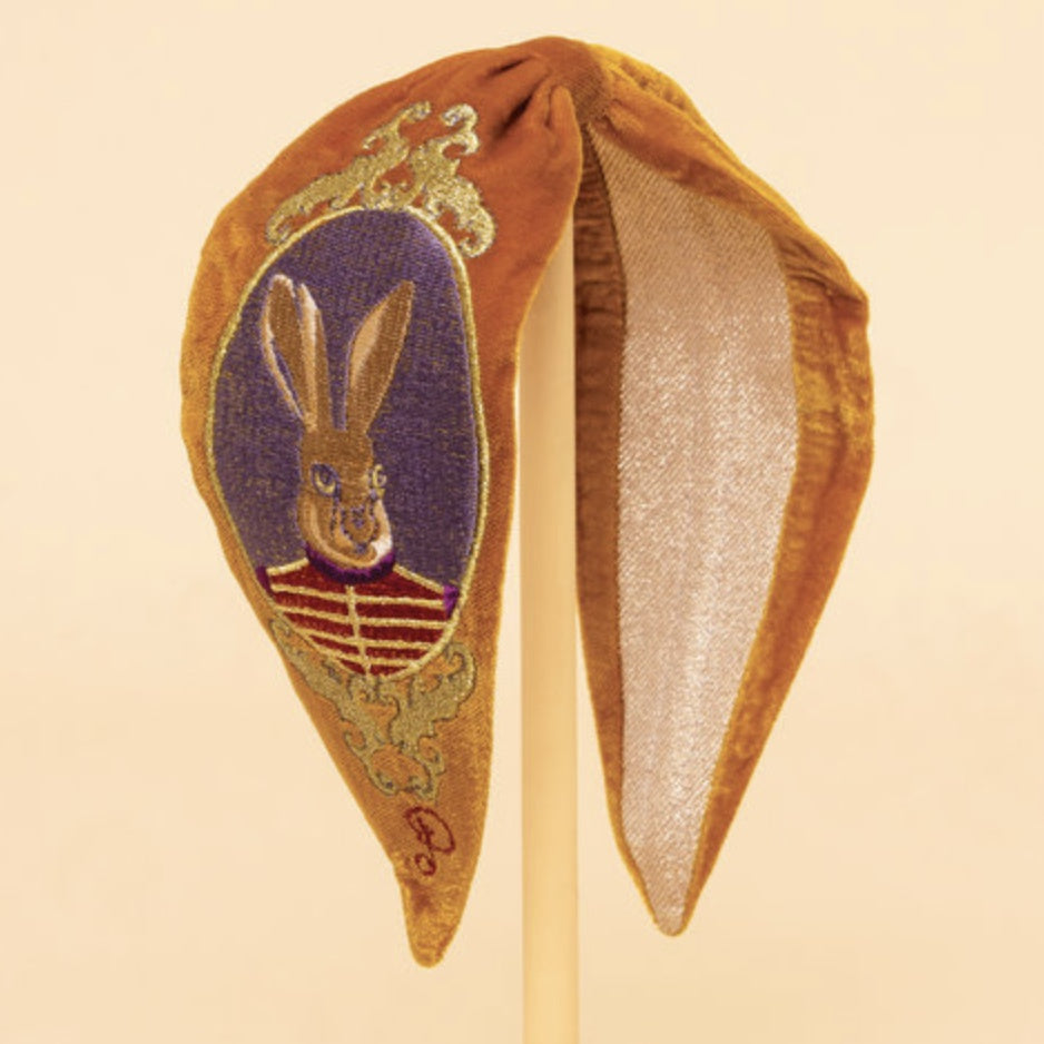 Headband - Regal Hare - Mustard