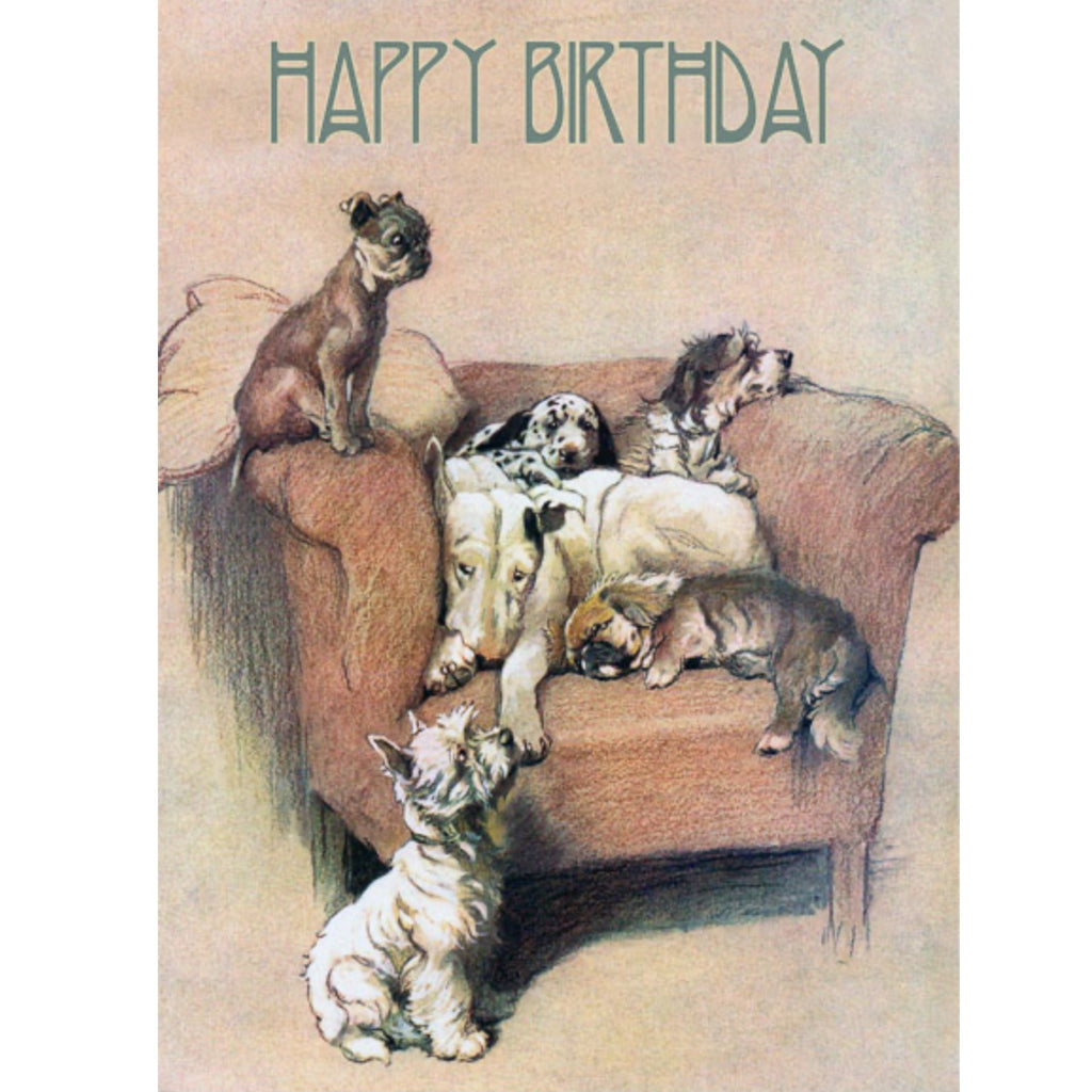 Birthday Card - The Dog’s Chair