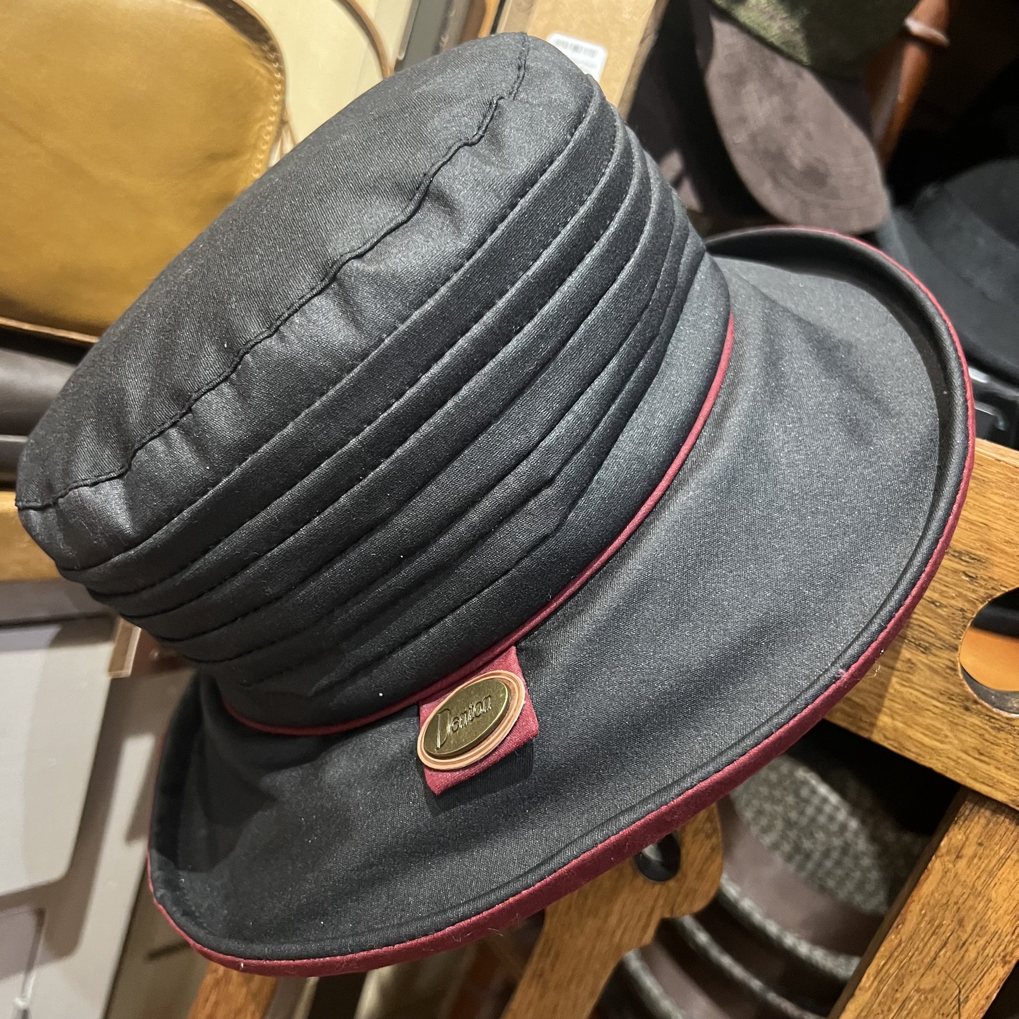 The Libby Waxed Cotton Cloche Hat