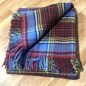 Pure New Wool Anderson Check Throw