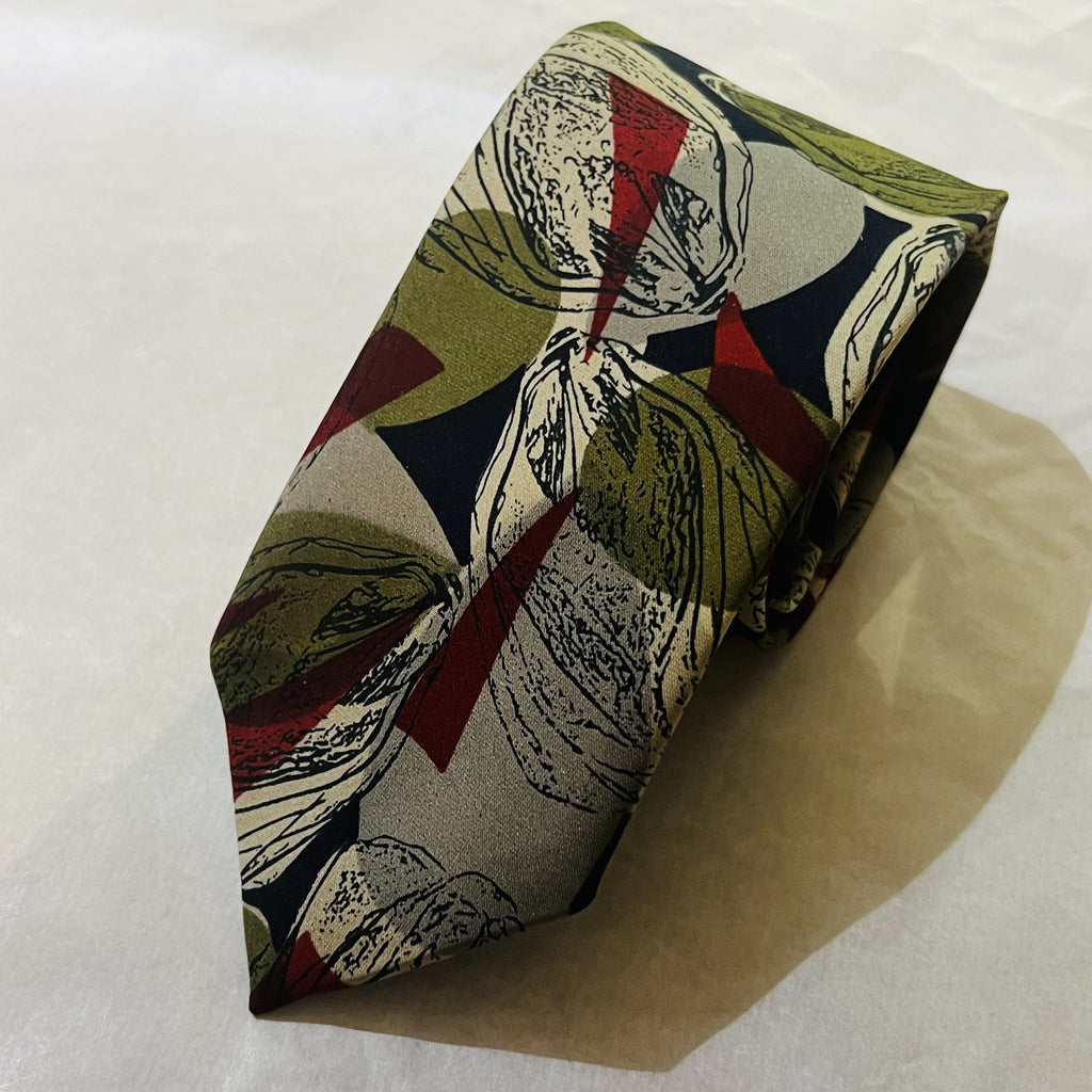 Havana Fashion Abstract Silk Tie