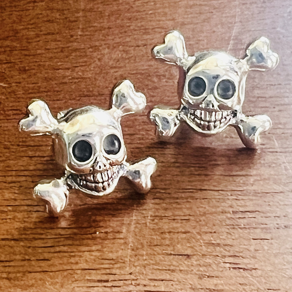 Skull and Crossbones Studs