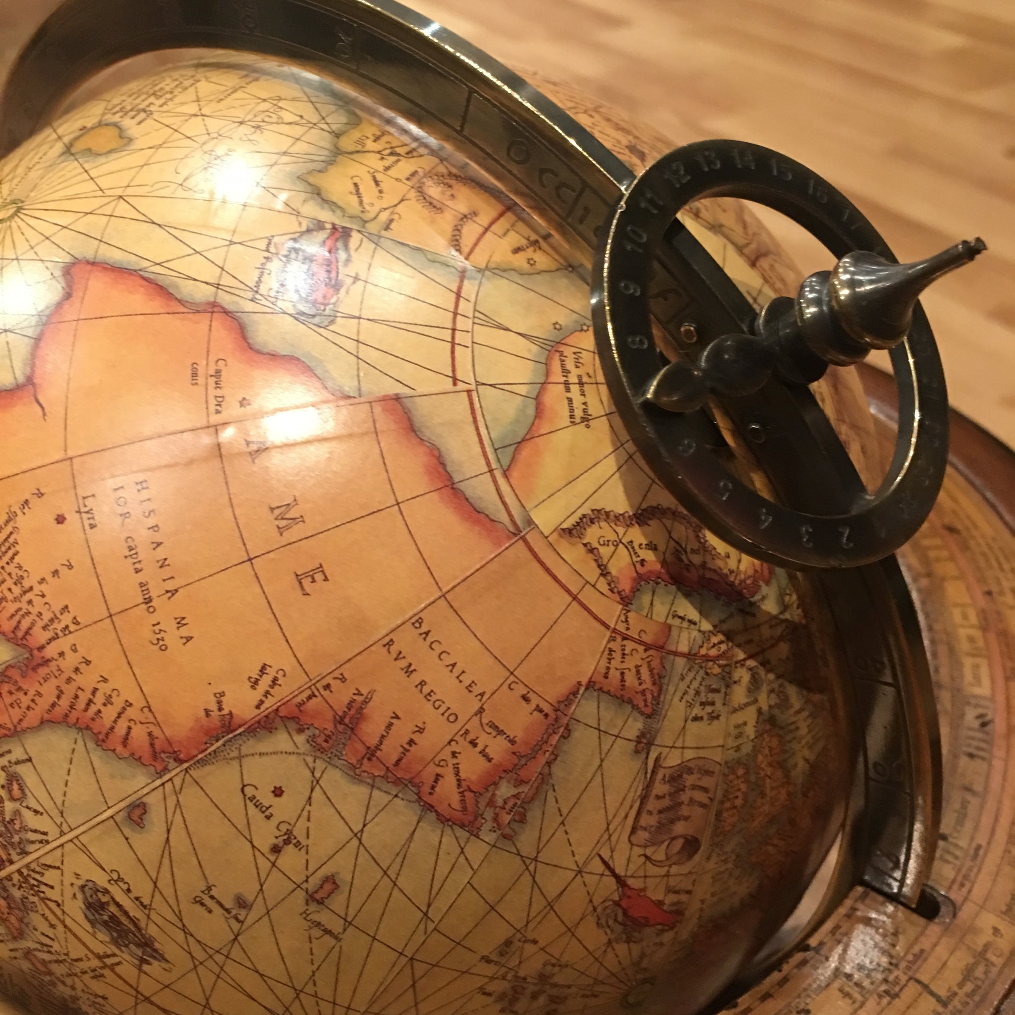 Navigators Terrestrial Globe on Desk Stand