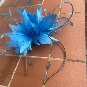 Feather Fascinator on band