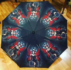 Folding Umbrella in Fabric Cover