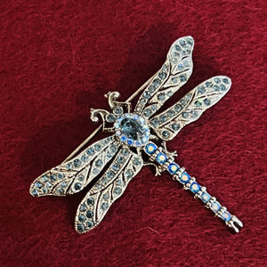 Brooch - Jewelled Dragonfly