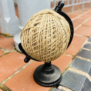 Cast Iron Globe String Dispenser