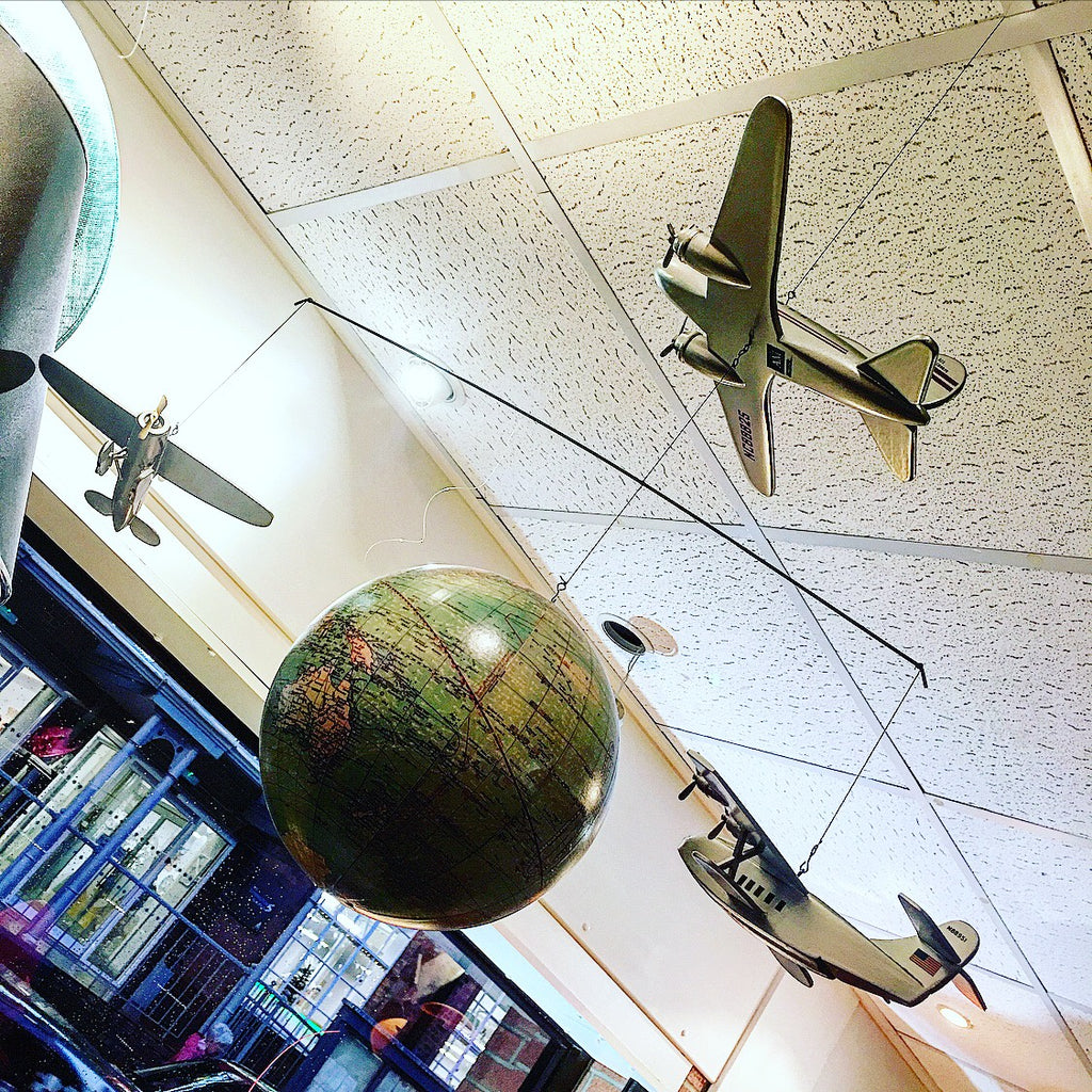 Mobile - Planes and Globe