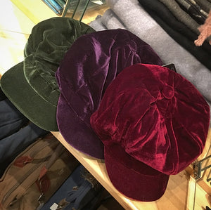 Velvety Carnaby Bakerboy Cap