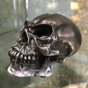 Gun metal grey skull