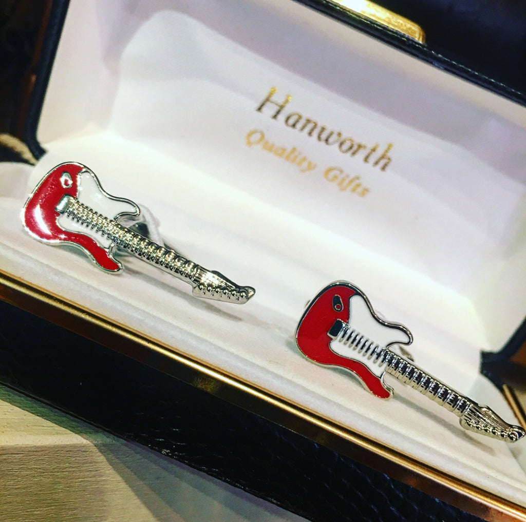 Electric Guitar Cufflinks