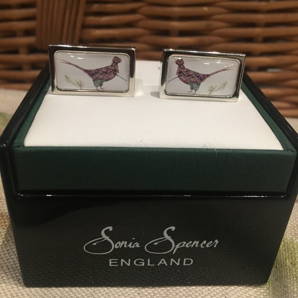 Cufflinks - Pheasant