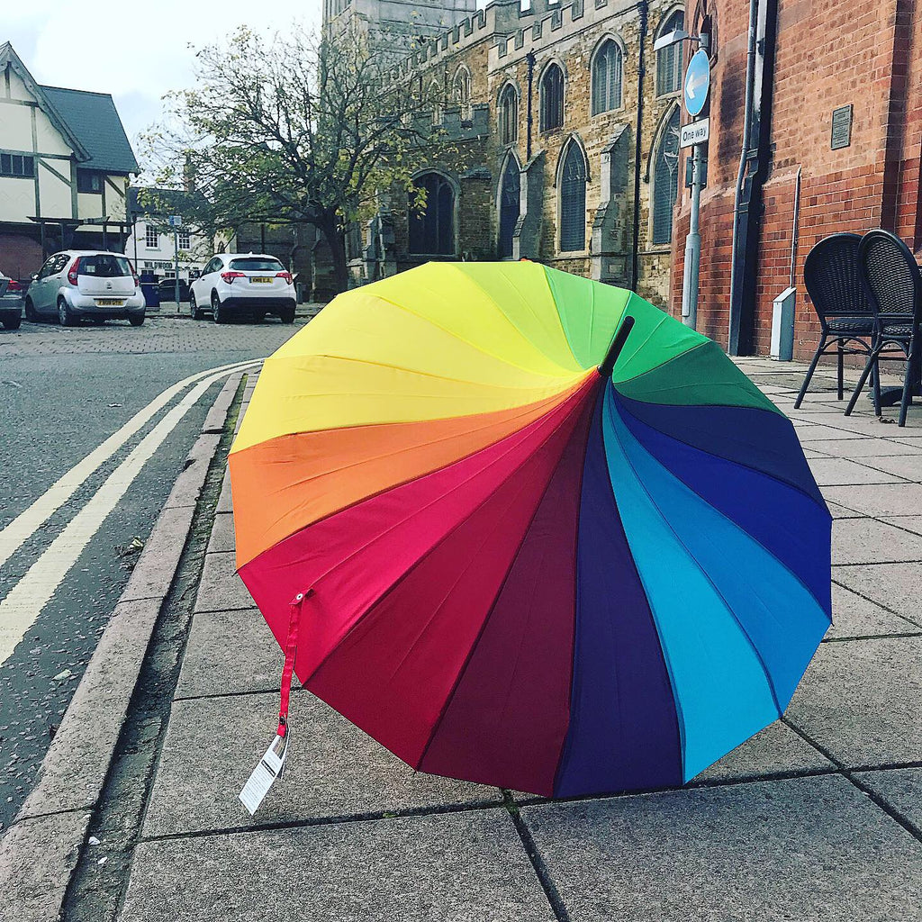 Rainbow umbrella