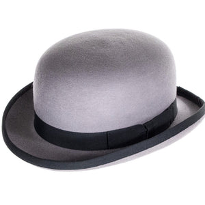 Soft Bowler Hat - Grey