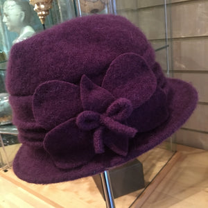 Delia Wool Cloche Hat
