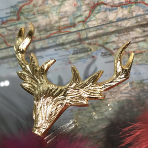 Stag candle embellishment decoration