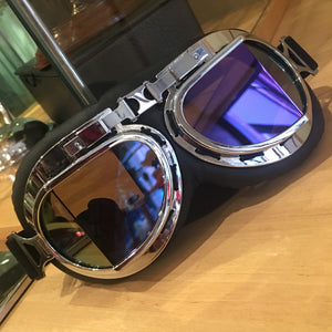 Goggles - angled lens