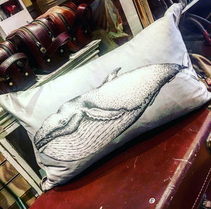 Cushion - Happy Whale