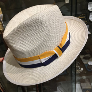 Cream Straw Panama Hat